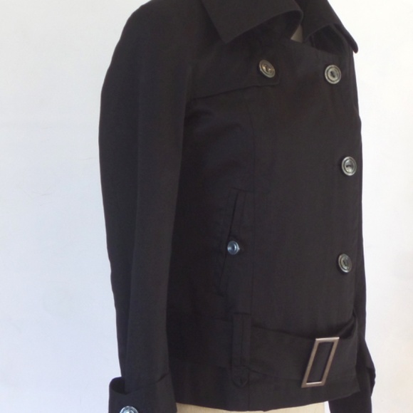 MODSTROM Black Jacket SZ XS Lightly Used Cotton Made in Italy - Picture 10 of 13